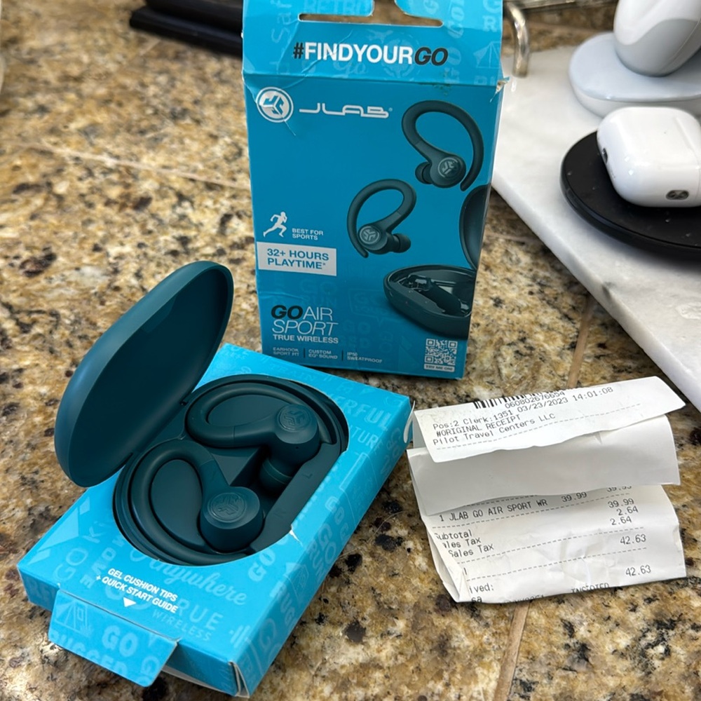JLabs Wireless In-Ear Headphones (Black)
